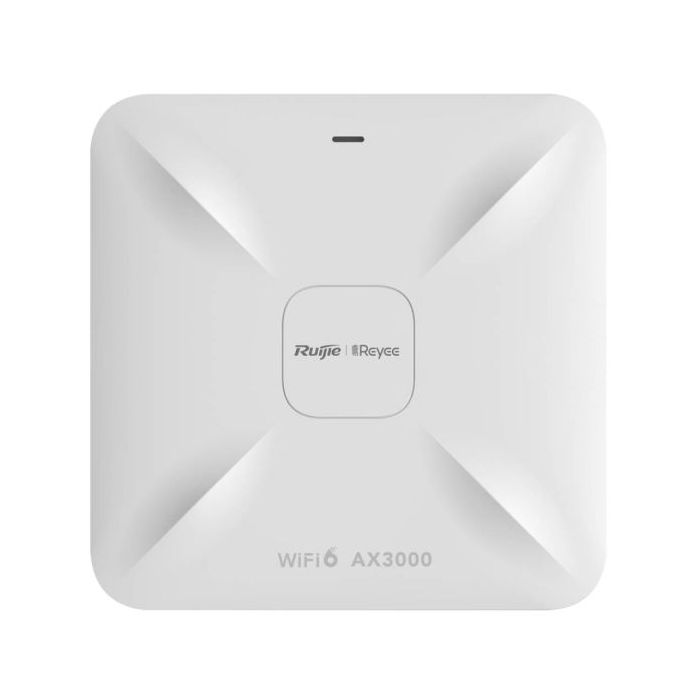Ruijie RG-RAP2260 Punto de Acceso de Doble Banda - Montaje en Techo - PoE - WiFi 6 AX3000 - 3Gbps - Gestion con App - Antenas In