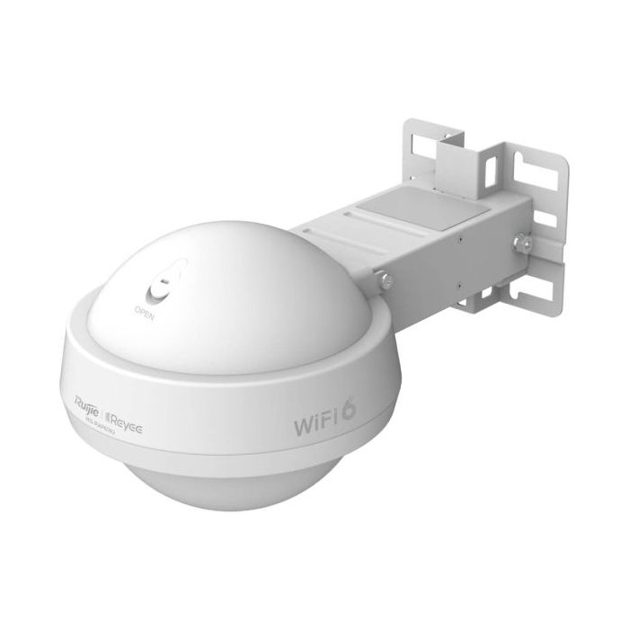 Ruijie RG-RAP6262 Punto de Acceso para Exterior - Doble Banda - IP68 - 3Gbps - PoE - WiFi 6 AX3000 - Gestion con App - Antenas I