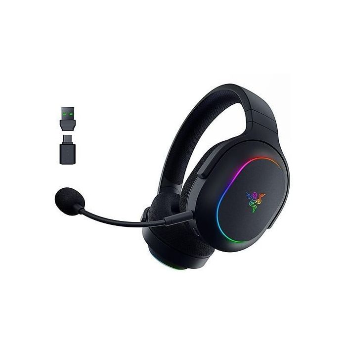 Razer Barracuda X Chroma Auriculares Gaming Inalambricos - Sonido 7.1- Microfono extraible - 2,4GHz Hyperspeed Wireless / Blueth