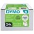 Dymo LabelWriter 13187 Multipack de 24 Rollos de Etiquetas Originales Autoadhesivas - Recomendadas para Direcciones  -Medidas 36