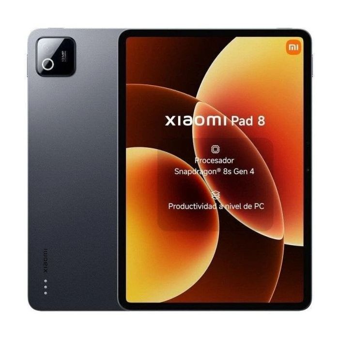 Xiaomi Pad 8 Tablet Pantalla 11,2  3.2K 144Hz - 8GB / 128GB - WiFI 7 - Camara 13Mp - Bateria 9200 mAh - Color Gris