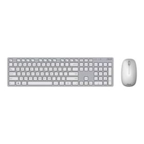Asus W5000 Kit Teclado y Raton - Inalambrico 2,4Ghz - 1600dpi -  Español - Color Blanco / Gris