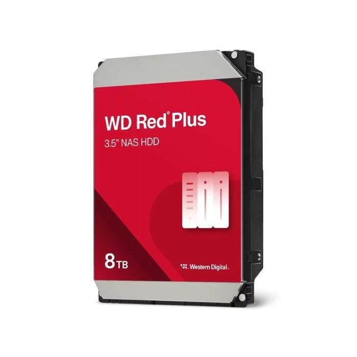 WD Red Plus Disco Duro Interno 3.5  8TB NAS SATA 3