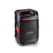 NGS Wild Bash Compact Altavoz Premium 200W - Bluetooth 5.4 - USB y AUX - Iluminacion LED - IPX6 - Color Negro