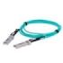 Ruijie XG-SFP-AOC3M Cable de Fibra Optica AOC - SFP+ - 3 Metros - 10 Gbps por Canal - Color Turquesa