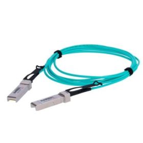 Ruijie XG-SFP-AOC3M Cable de Fibra Optica AOC - SFP+ - 3 Metros - 10 Gbps por Canal - Color Turquesa