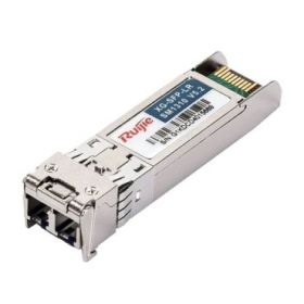 Ruijie XG-SFP-LR-SM1310 Modulo Transceptor SFP+ - 10GBase-LR - Fibra Optica hasta 10km - Velocidad hasta 10Gbps - Conector LC -