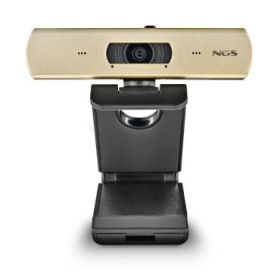 NGS XpressCam 4000 Webcam 4K USB 2.0 - 30 FPS - Filtro de Privacidad - Microfono Multidireccional - Cable de 1.50m - Color Negra