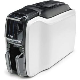 Zebra ZC100 Impresora de Tarjetas - Resolucion Maxima 300x300DPI - Velocidad de Impresion Monocromo 700 Tarjetas/h, Color 150 Ta