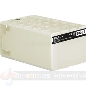 Epson T8651/T8661 Negro Cartucho de Tinta Pigmentada Genérico - Reemplaza C13T865140/C13T866140