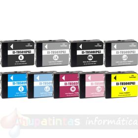 Epson T850-Serie Pack de 9 Cartuchos de Tinta Pigmentada Genéricos: T8501/T8502/T8503/T8504/T8505/T8506/T8507/T8508/T8509
