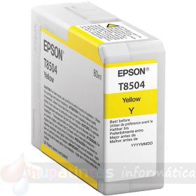 Epson T8504 Amarillo Cartucho de Tinta Original - C13T850400
