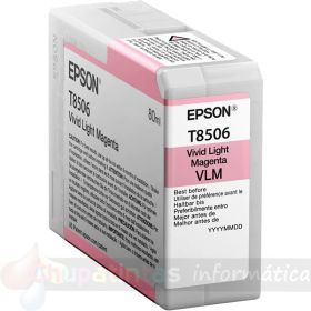 Epson T8506 Magenta Light Cartucho de Tinta Original - C13T850600