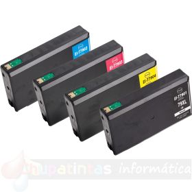Epson 79XL Pack de 4 Cartuchos de Tinta Genéricos: T7901+T7902+T7903+T7904