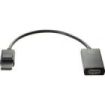 HP Adaptador DisplayPort a HDMI - Resolucion 4K - Conector DisplayPort Macho a HDMI Hembra - Diseño Compacto y Portátil