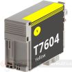Epson T7604 Amarillo Cartucho de Tinta Pigmentada Generico - Reemplaza C13T76044010