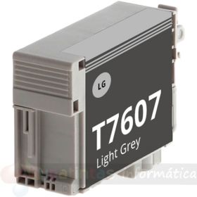 Epson T7607 Negro Light Cartucho de Tinta Pigmentada Genérico - Reemplaza C13T76074010