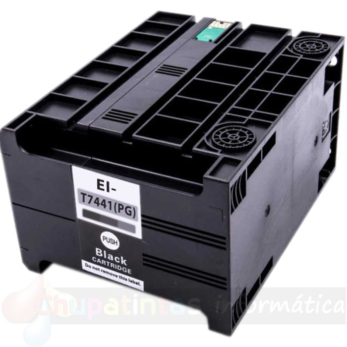 Epson T7441 Negro Cartucho de Tinta Pigmentada Genérico - Reemplaza C13T74414010