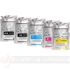 Epson T741-Serie Pack Ahorro 4 Bolsas de Tinta de Sublimación Genérica: T741X/T7411/T7412/T7413/7414