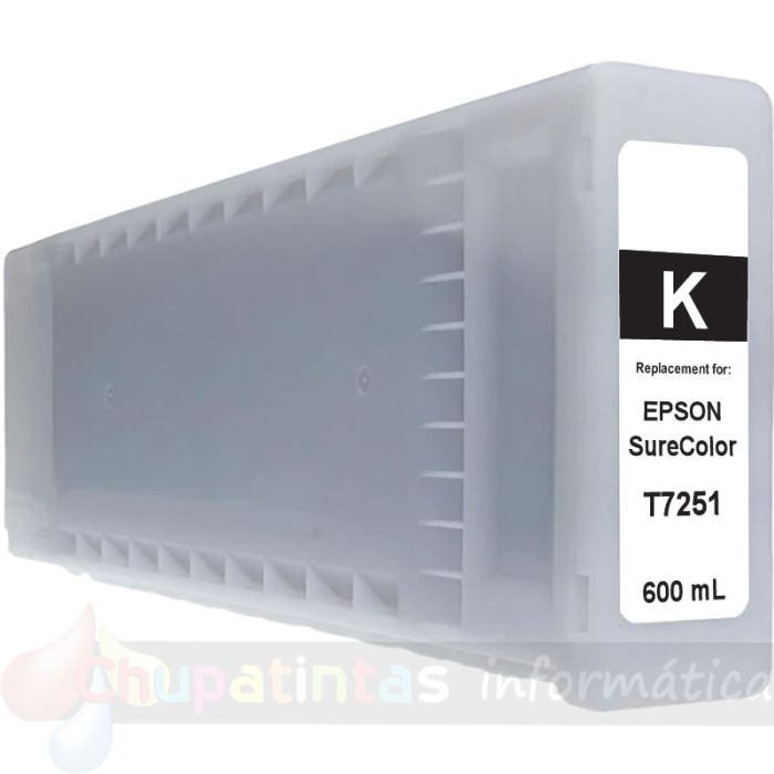 Epson T7251 Negro Cartucho de Tinta Genérico - Reemplaza C13T725100