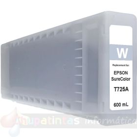 Epson T725A Blanco Cartucho de Tinta Genérico - Reemplaza C13T725A00