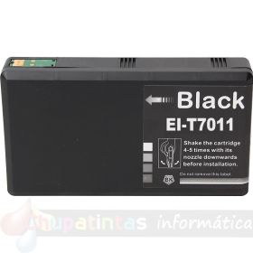 Epson T7011/T7021/T7031 Negro Cartucho de Tinta Genérico - Reemplaza C13T70114010/C13T70214010/C13T70314010