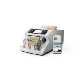 Safescan 2485-SC Contadora de Billetes - Puede Contar Billetes de Euro Mezclados - Capacidad hasta 300 Billetes - Incluye App Sa