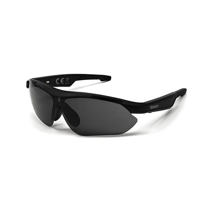 Energy Sistem TrackVibe Sport Music Gafas Bluetooth - Filtro Anti Luz Azul y Proteccion UV400 - Reproduccion de Musica - Microfo
