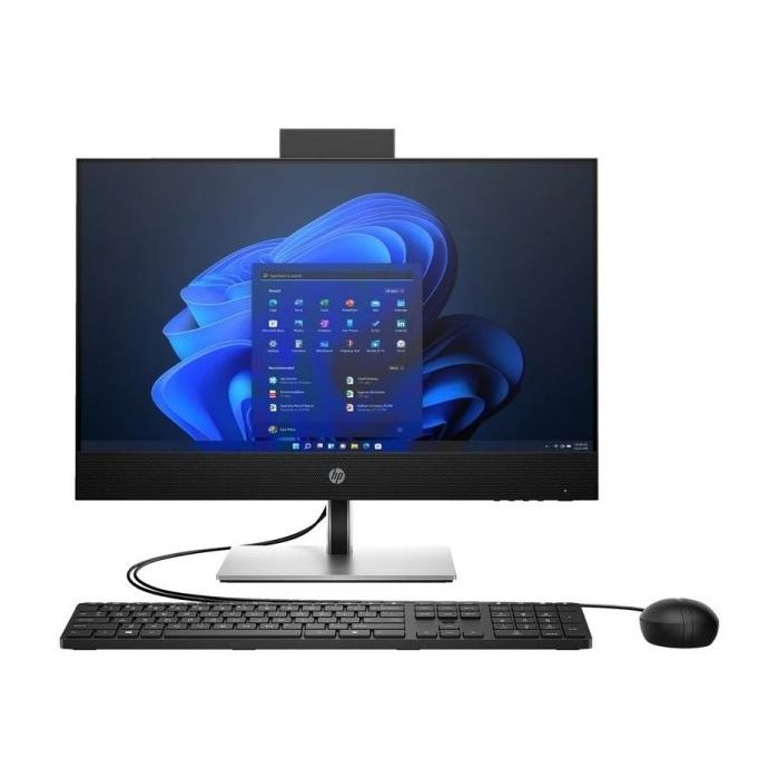 HP ProOne 440 G9 All-in-One Intel Core i7-14700T - 16GB DDR5 - 512GB SSD - 23.8  FHD - Windows 11 Pro - Color Negro + Teclado QW