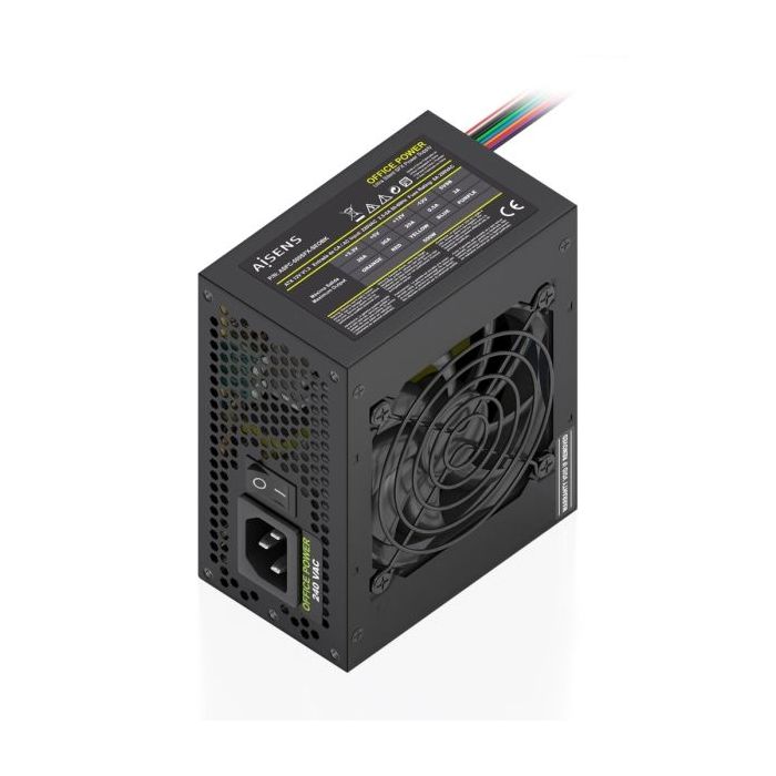 Aisens ASPC-500SFX-SEOBK Fuente de Alimentacion 500W SFX - Ventilador 80mm - OEM - Color Negro