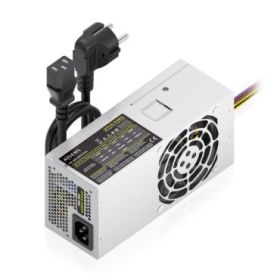 Aisens ASPC-500TFX-PSE Fuente de Alimentacion 500W TFX - Ventilador 80mm - OEM - Cable de Alimentacion Incluido - Color Plata