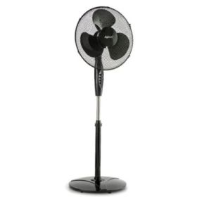 Avant Ventilador de Pie 45W 3 Aspas - 3 Velocidades - Funcion Oscilante - Cabezal Inclinable - Color Negro
