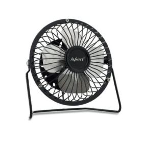 Avant Ventilador de Mesa USB de 10cm - Cable 1m - Color Negro