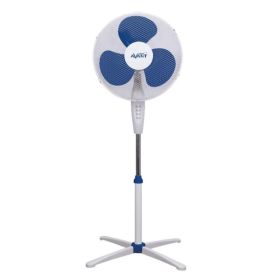 Avant Ventilador de Pie 45W 3 Aspas - 3 Velocidades - Altura Regulable - Funcion Oscilante - Cabezal Inclinable - Color Blanco