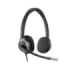 HP Poly Mission 625 Auriculares con Microfono - Almohadillas Polipiel Acolchadas - Controles en Cable
