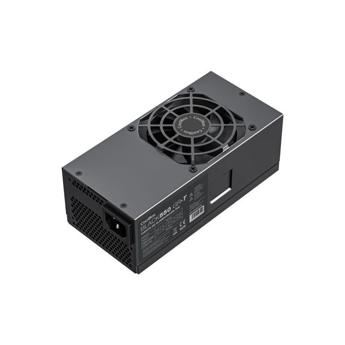 CoolBox BLACK550 GR-T Fuente de Alimentacion 550W TFX - Ventilador 80mm - Color Negro
