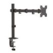 Cromad Soporte de Mesa con Brazo Articulado para Monitor de 17 -32  - Giratorio, Inclinable y Extensible - Gestion de Cables - P