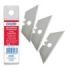 Dohe Pack con 10 Cuchillas de Recambio Trapezoidales para Cutters de Seguridad - 18mm - Acero de Maxima Calidad