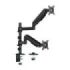 Aisens DT32TSR-453 Soporte de Mesa Eco con Contrapeso Giratorio e Inclinable para Monitor/TV de 17-32  - 3 Pivotes, 2 Brazos - P