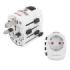 Hama World Travel Pro Adaptador Universal de Viaje - Mas de 150 Paises - 250V, 7A - Color Blanco