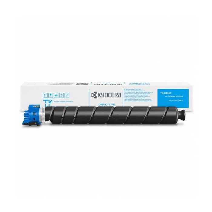 Kyocera TK8465 Cyan Cartucho de Toner Original - 1T0C2LCNL0/TK8465C