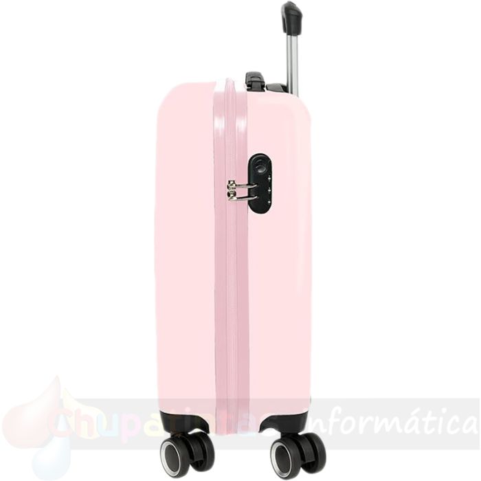 Safta Minnie Mouse Baby Maleta Trolley de Cabina 20”, candado,  ruedas 360º,  asa ajustable, 345x200x550mm, Color Rosa-2