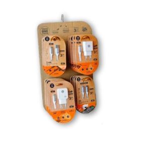 TechOneTech Expositor de 16 Cables y Cargadores para Smartphone - Unidades Surtidas