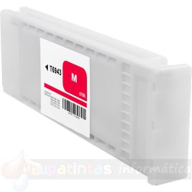 Epson T6943/T6923/T6933 Magenta Cartucho de Tinta Pigmentada Genérico - Reemplaza C13T694300/C13T692300/C13T693300