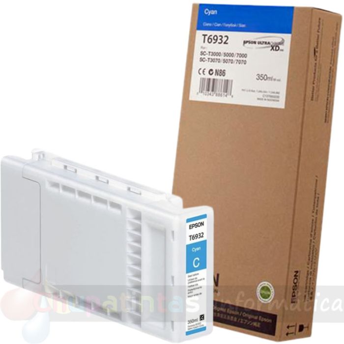 Epson T6932 Cian Cartucho de Tinta Original - C13T693200