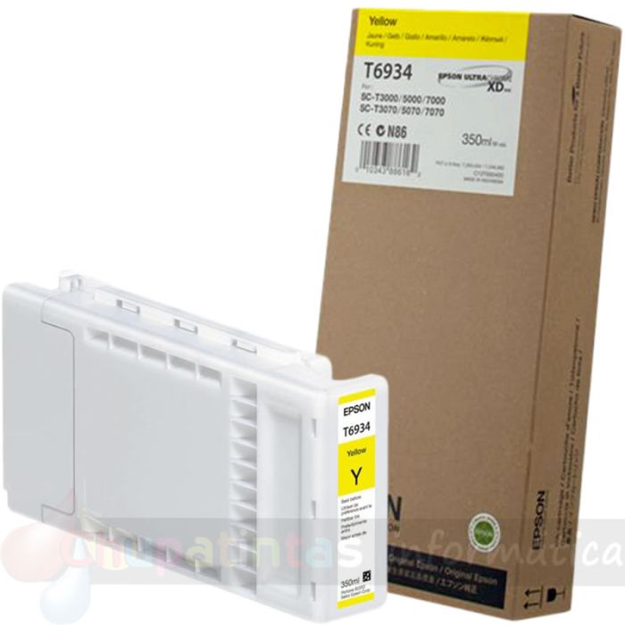 Epson T6934 Amarillo Cartucho de Tinta Original - C13T693400