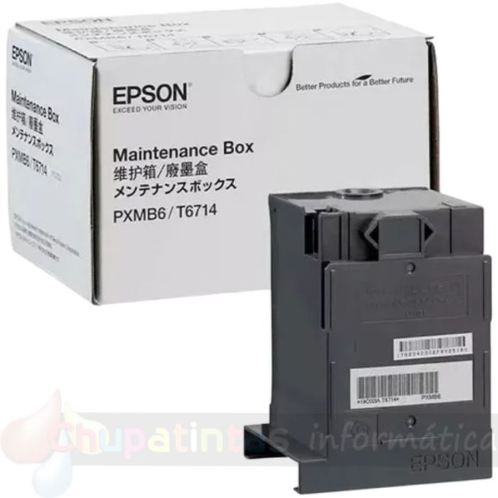 Epson T6714 Tanque de Mantenimiento Original - C13T671400