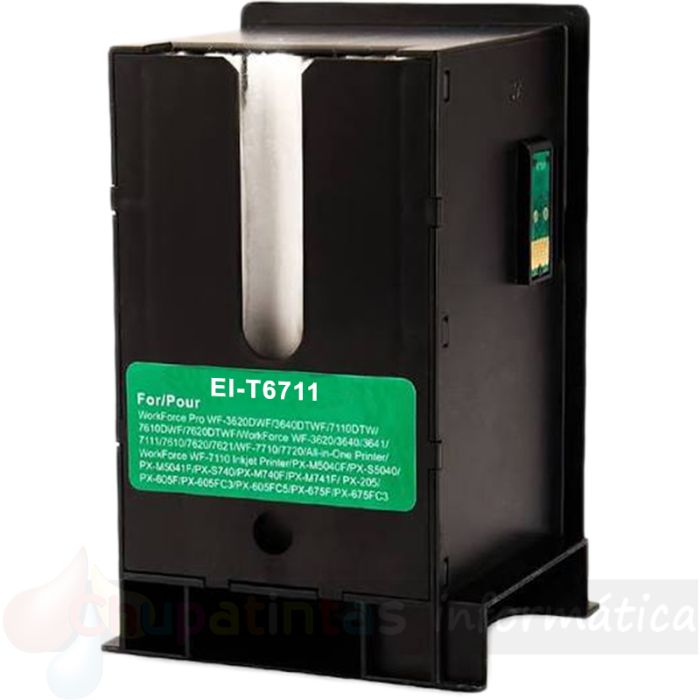Epson T6711 Tanque de Mantenimiento Genérico - Reemplaza C13T671100