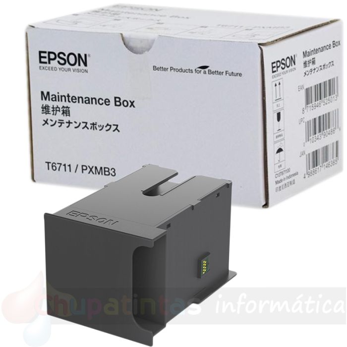 Epson T6711 Tanque de Mantenimiento Original - C13T671100