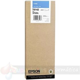 Epson T6142 Cian Cartucho de Tinta Original - C13T614200